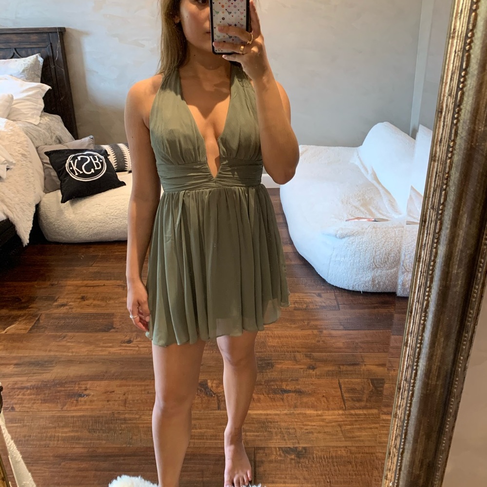 Xenia boutique green dress